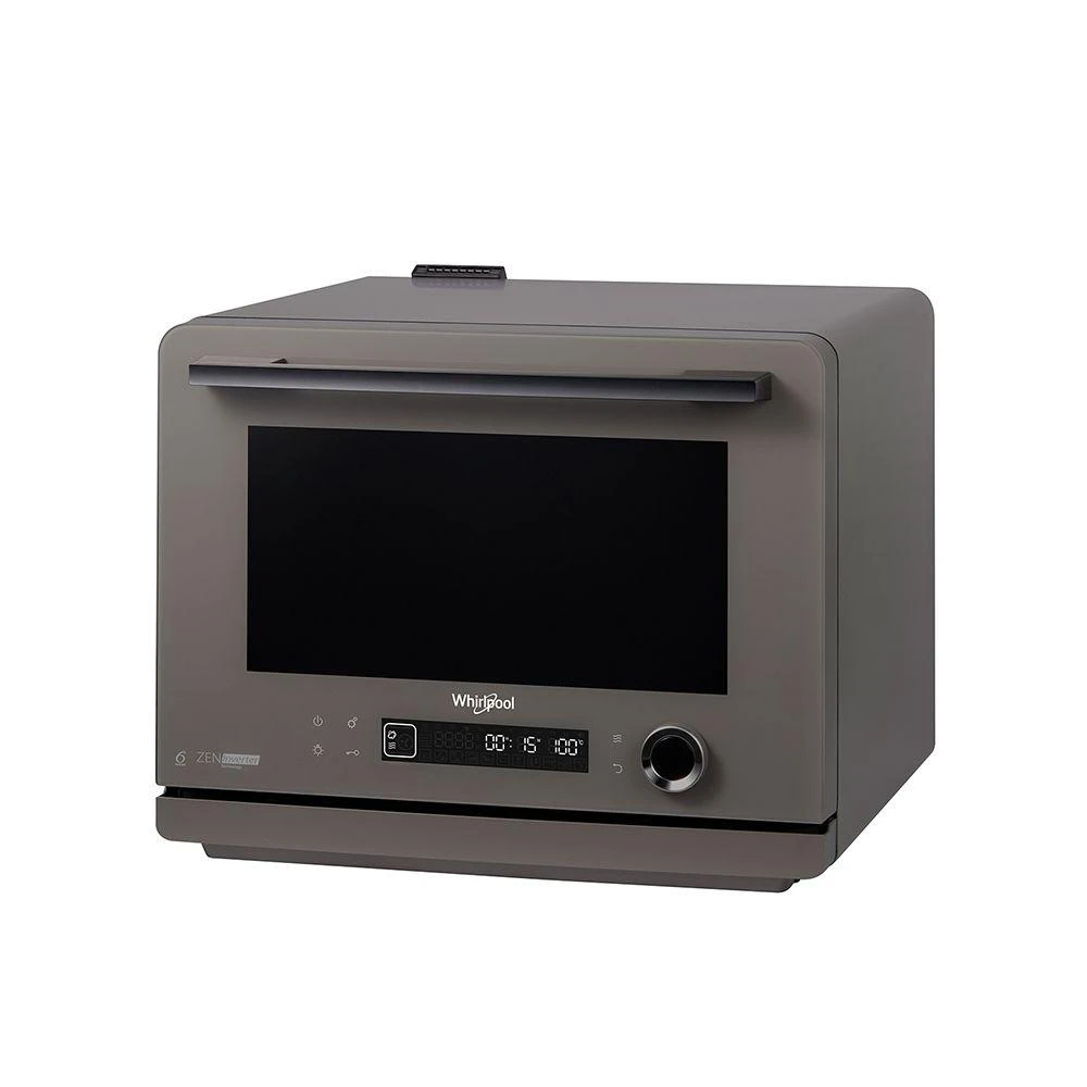 【Whirlpool 惠而浦】Coloris系列 32L 8合一全能變頻氣炸蒸烤微波爐 大地棕 (MWP329TST)