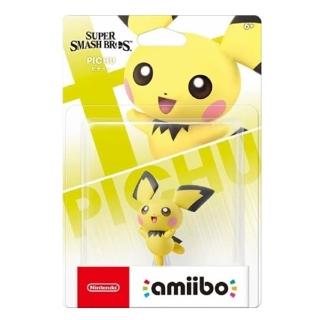 【Nintendo 任天堂】NS Switch Amiibo 皮丘 寶可夢 任天堂明星大亂鬥系列