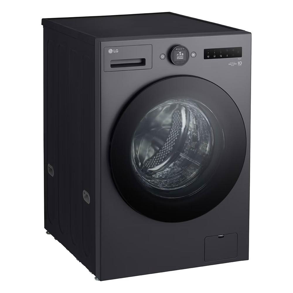 【LG 樂金】18公斤 蒸洗脫烘 AI滾筒洗衣機 WD-S18NDB 夜墨灰 台灣公司貨