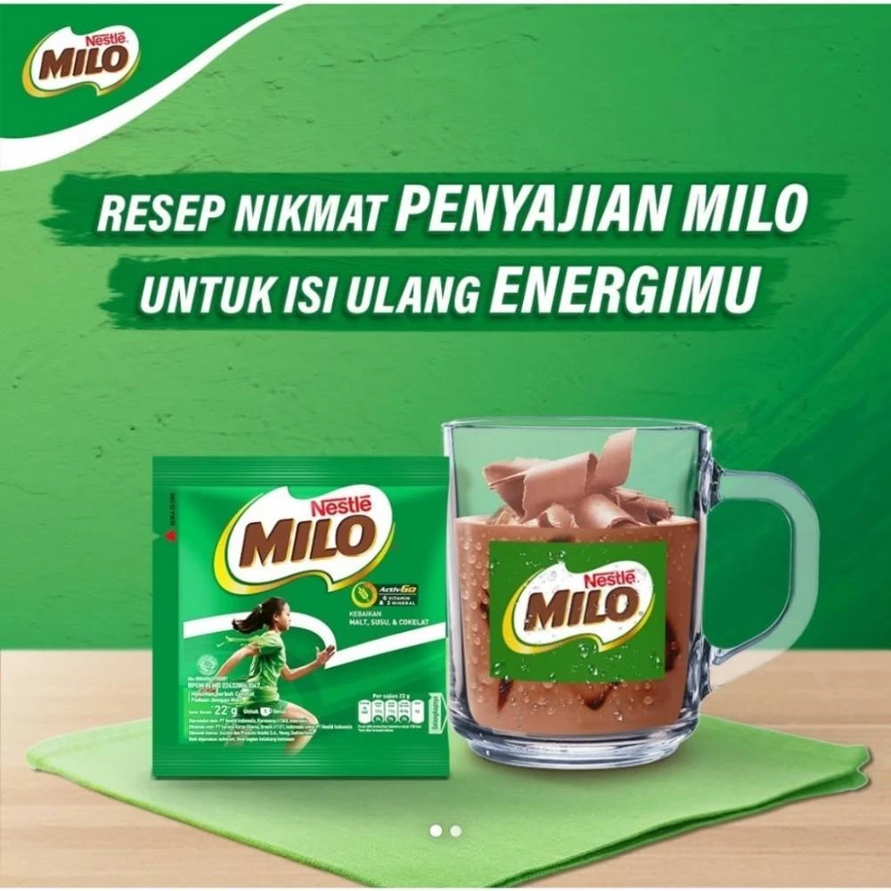 嚴選SHOP 印尼Nestle Milo 雀巢 美祿巧克力粉 隨身包 22g 可可粉 沖泡飲 冷熱巧克力 Z339