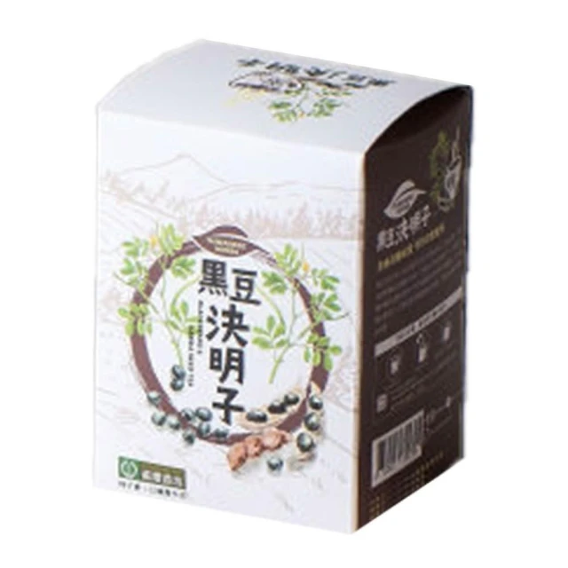 【農會】蔴鑽農坊 黑豆決明子袋茶X2盒(3.5gX15包-盒)(袋茶.茶包)