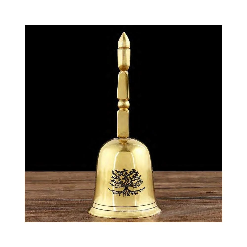 弘喧佛鈴法器銅鈴道士金剛法師響鈴三清鈴佛教誦經鈴鐺法器佛教用品