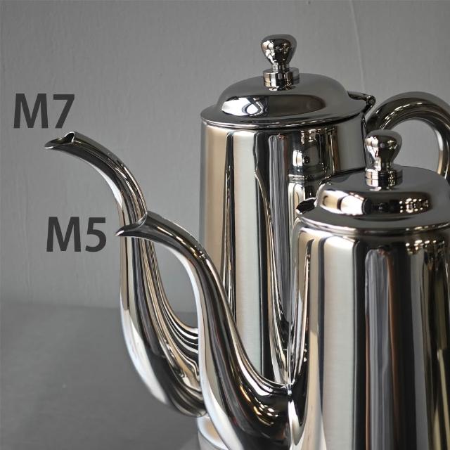 日本YUKIWA】三宝産業18-8不銹鋼M型咖啡壺手沖壺M5 M7