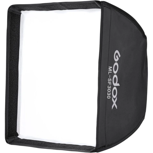 【Godox 神牛】Godox神牛 ML-SF3030 30*30CM 方形柔光罩 神牛小卡口