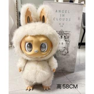 Labubu 大天使 iSNEAKERS｜ 泡泡瑪特Zimomo Labubu 大天使首領大娃58cm