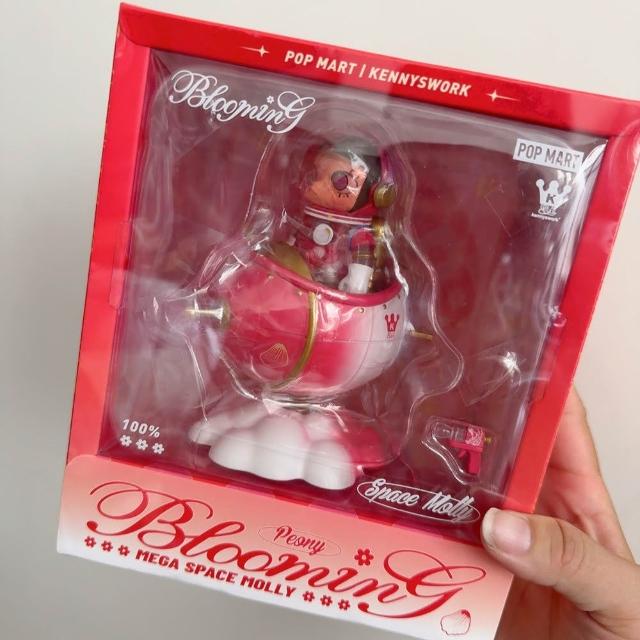レア」POPMART Molly 飛行員 新品快遞🚀, ｜POPMART 泡泡馬特 MEGA