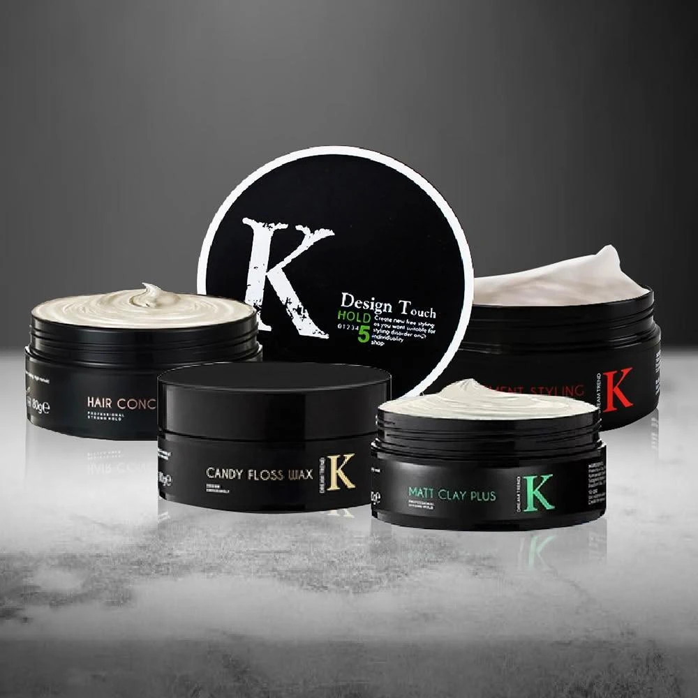 【DREAM TREND 凱夢】DREAM TREND K系列造型髮品 (K髮泥/髮蠟/魔幻凝土/K髮泥PLUS/K水式髮油/棉花糖髮蠟/爵士型土)