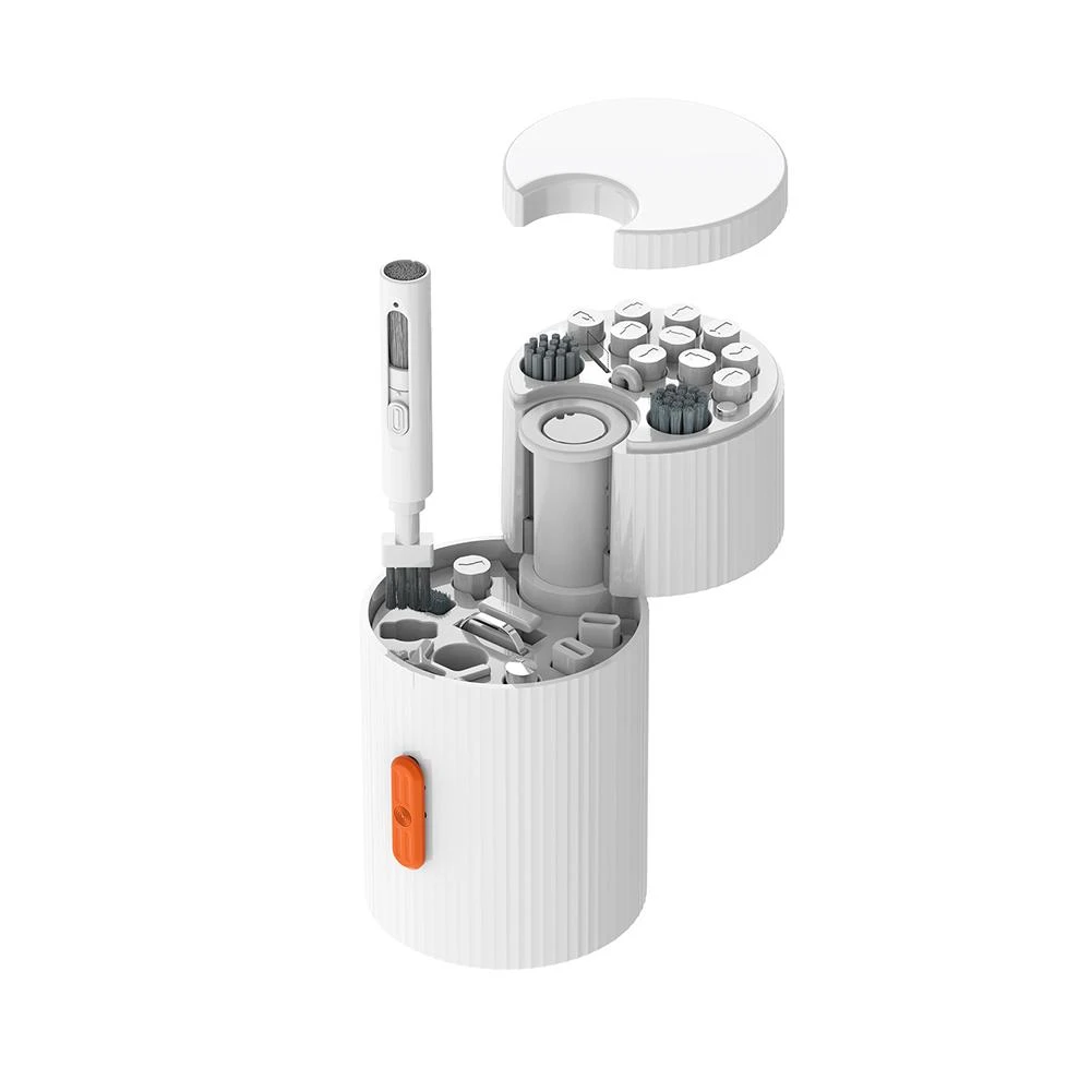 【ibits】33合一磁吸清潔套裝 ibits QM33 鍵盤手機螢幕相機耳機專用 旋轉收納 帶清潔劑多配件