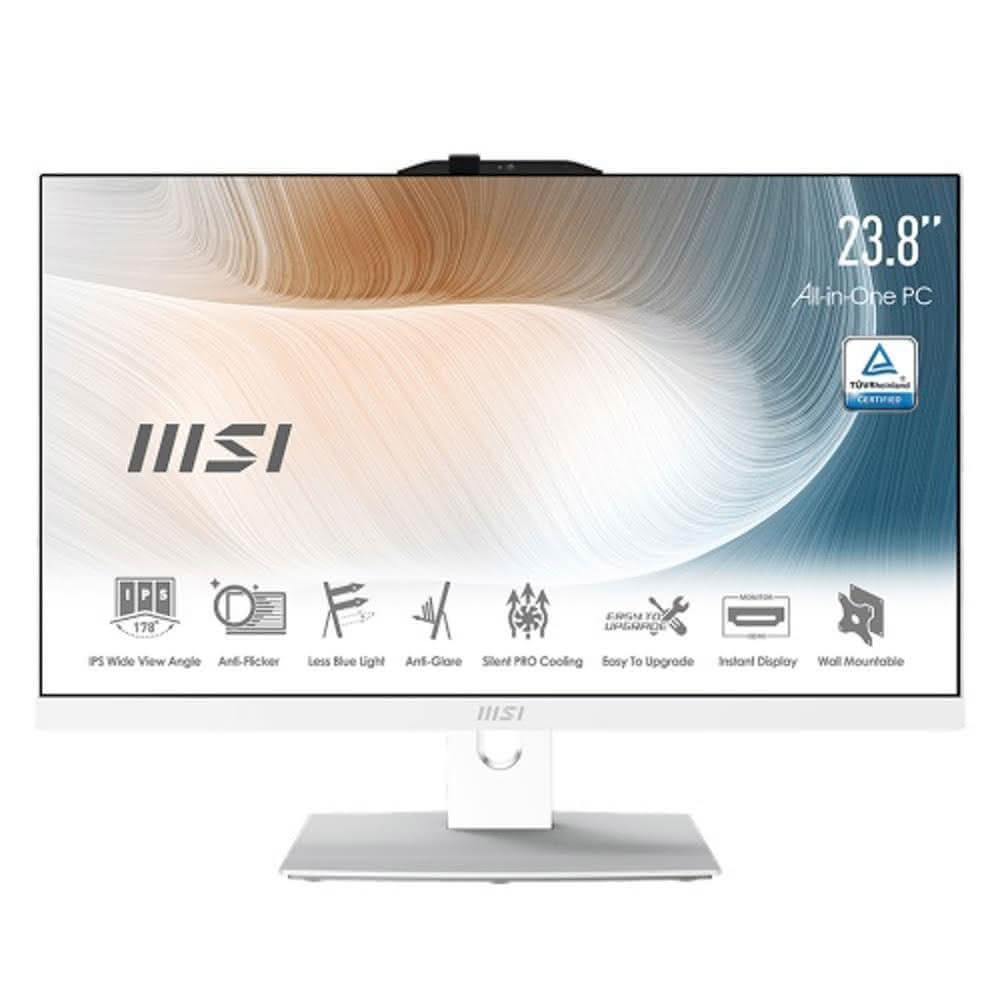 【MSI 微星】Modern AM242TP 1M-1061TW-SP3 24型 白-特仕機(16G/2TB SSD)