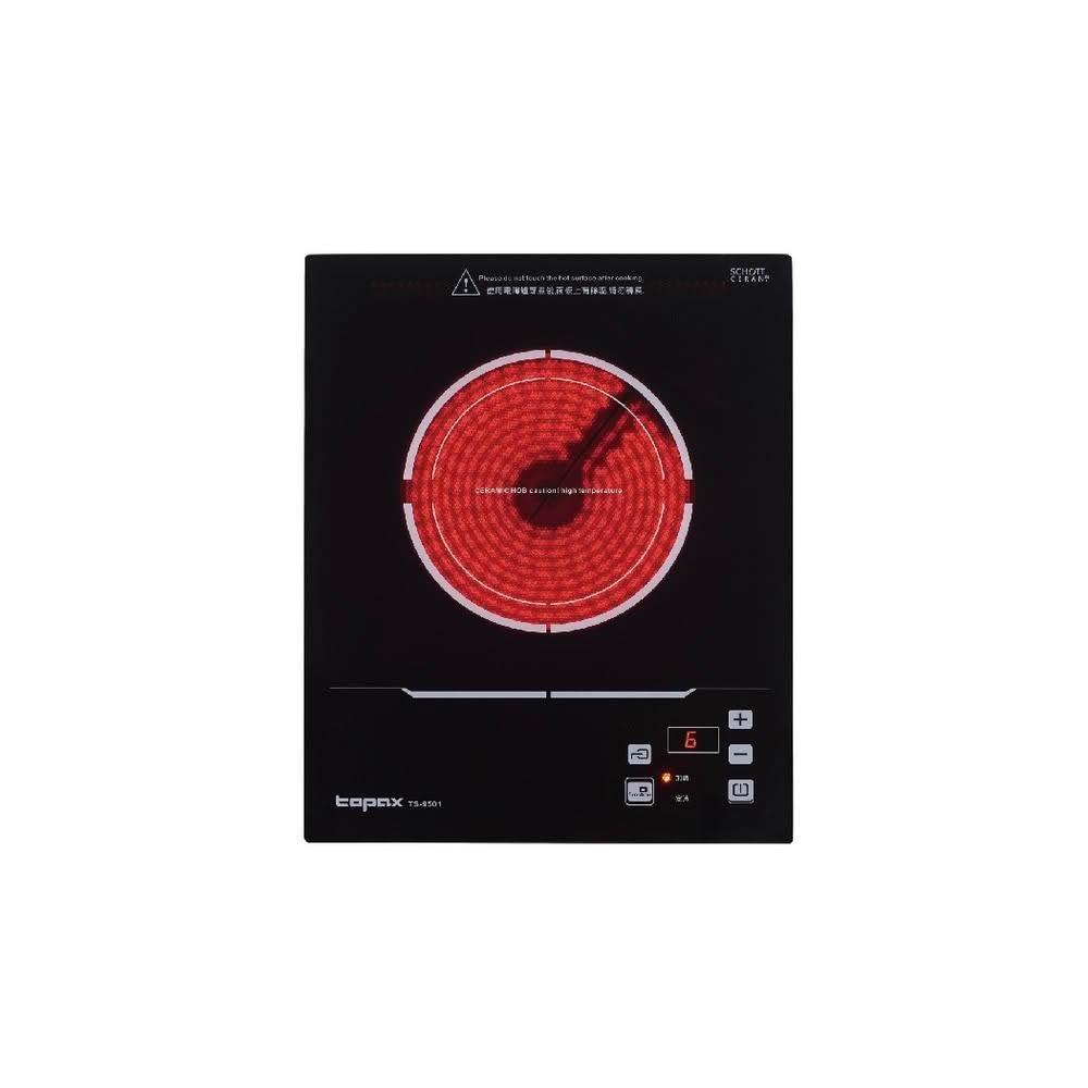 【莊頭北】TS-9501 單口電陶爐 (含基本安裝)|單口爐|嵌入式|220V|6段加熱|