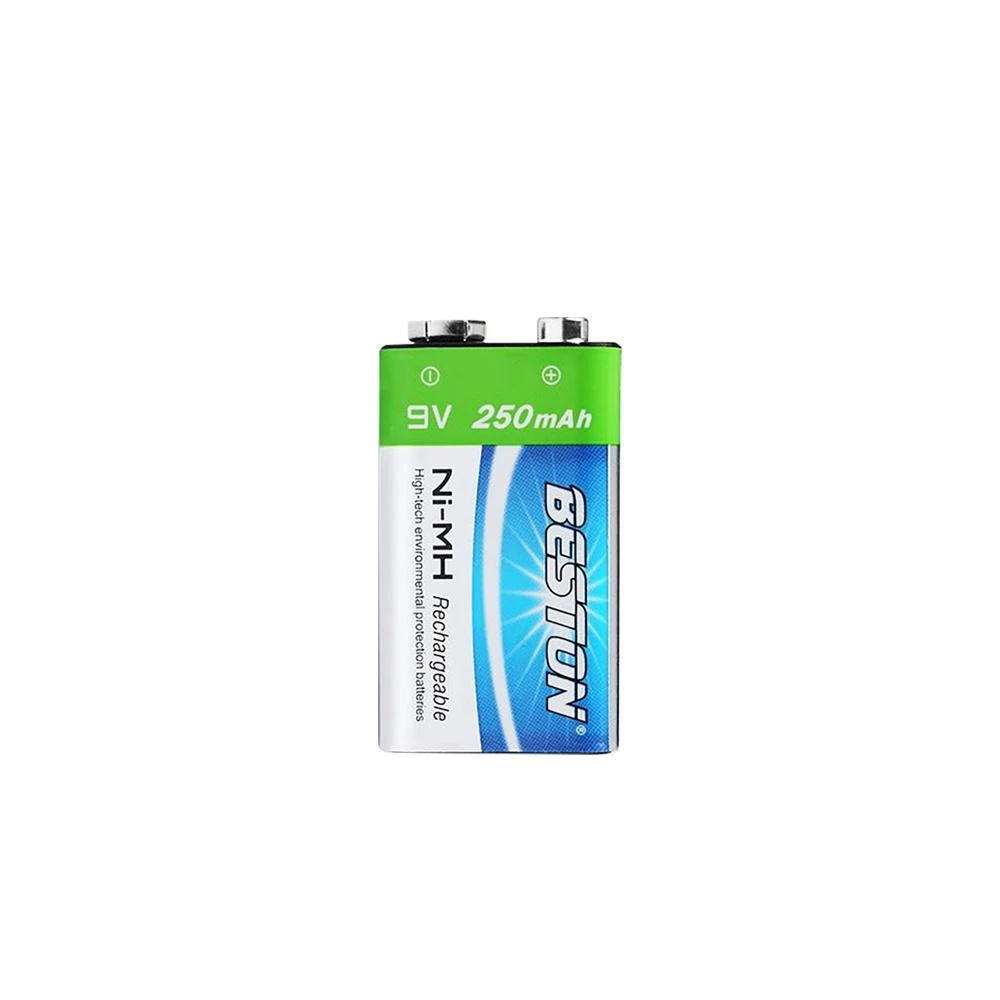 BESTON 9V 充電式鎳氫電池 for 9V(250mAh)