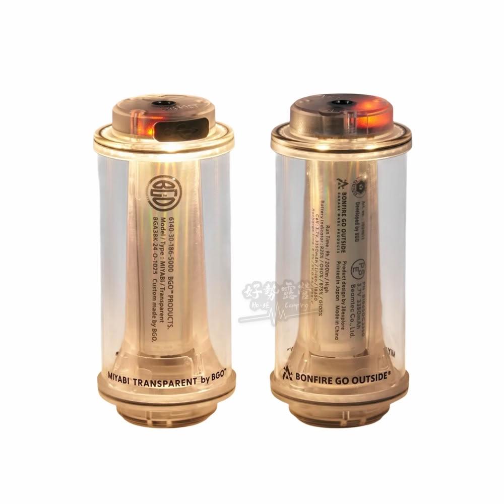 BGO Miyabi Transparent 38灯 38explore 38explore MIYABI Transparent by BGO 38燈BGO透明款38kT (單個販售