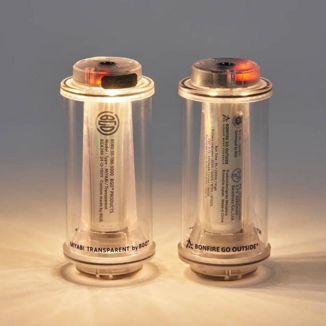 38explore KT38燈MIYABI TRANSPARENT by BGO聯名透明版-含電池【好勢