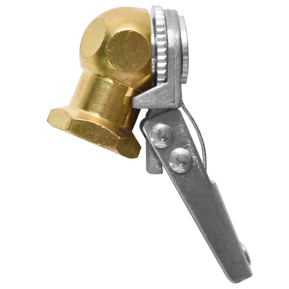 *韋恩工具* AOK 純銅夾式打氣頭 輪胎充氣夾頭 氣動泵轉換接頭 純銅夾頭式打氣咀 KC-08550