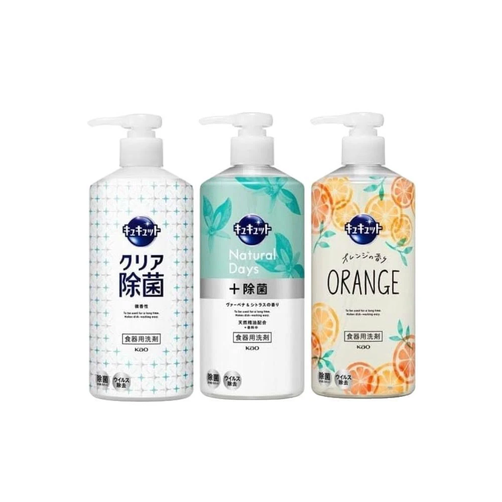 【Kao 花王】日本 花王KAO 按壓式洗碗精 大容量480ml (珂珂透)