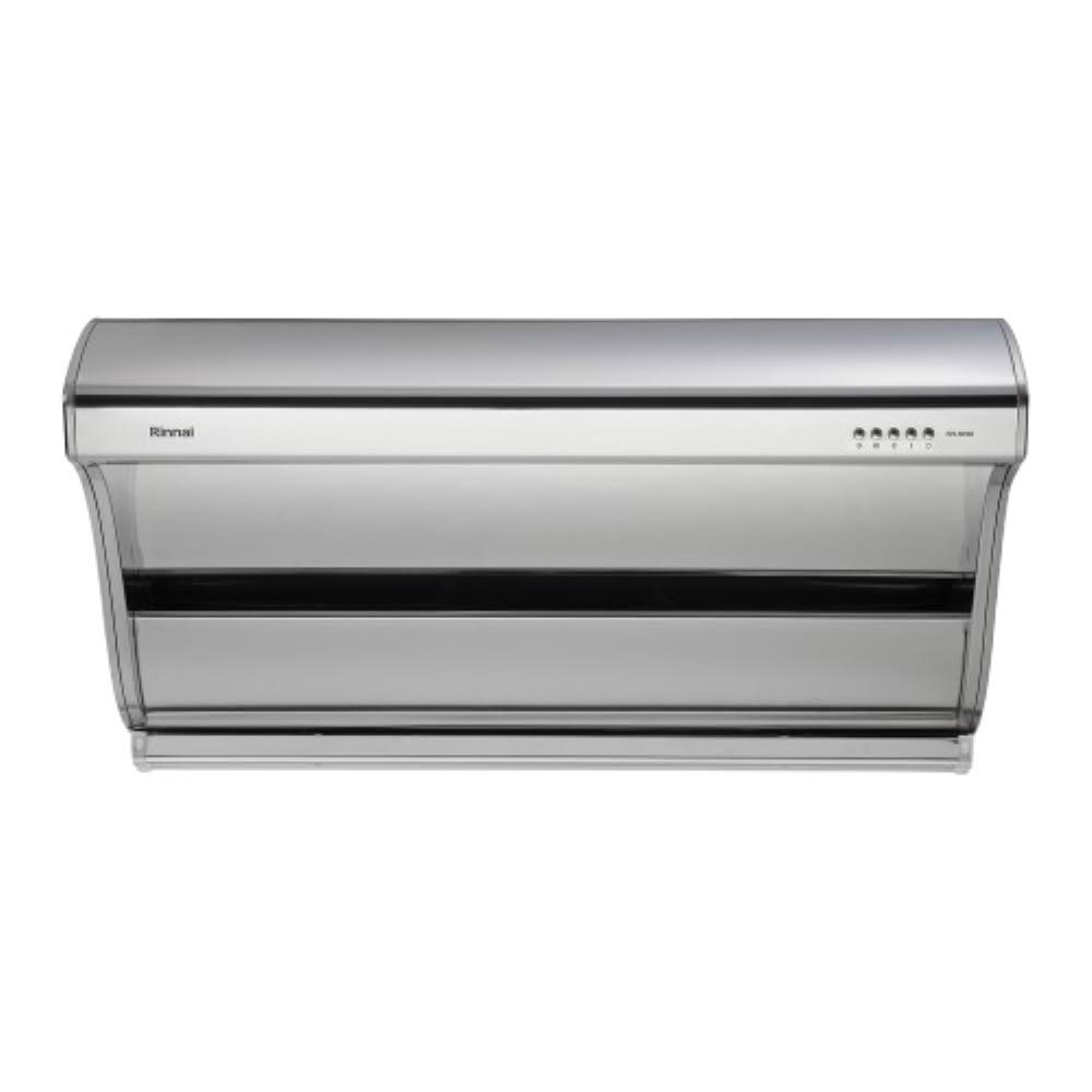 【林內】RH-9190 深罩式高速馬達排油煙機 (含基本安裝)|斜背式|90公分|深罩攏煙|大吸力|無油網設計|