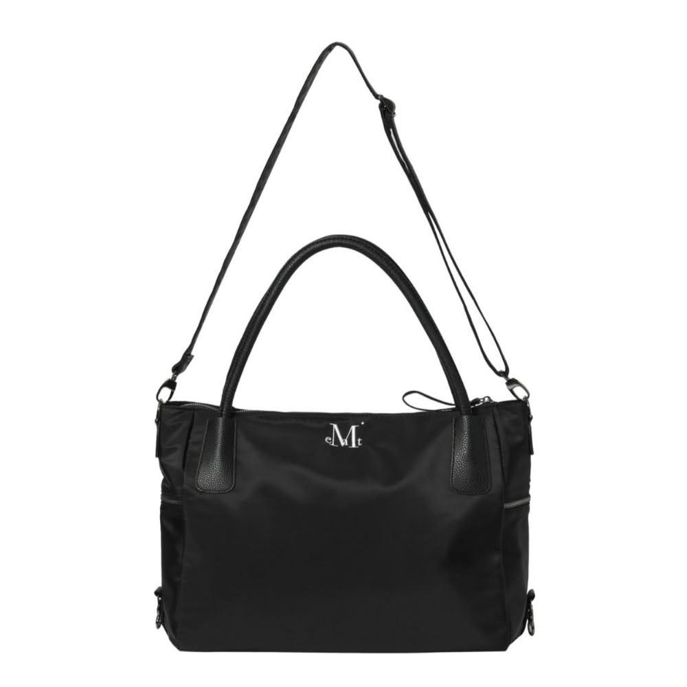 預購韓國MUCENT 4WAY SIGNATURE LOGO TOTE BAG 多功能托特包黑色