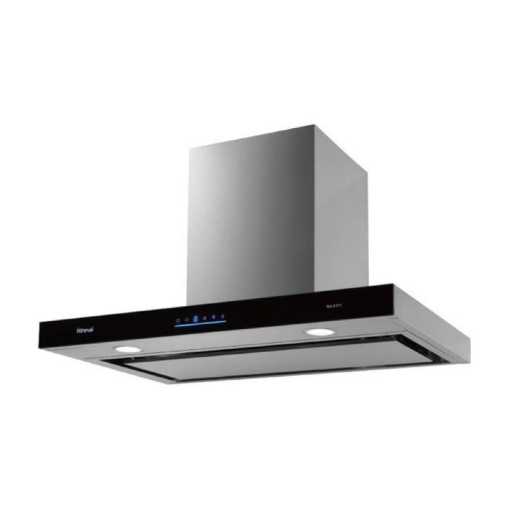 【林內】RH-9171 4D直吸導流設計排油煙機 (含基本安裝)｜倒T式｜90公分｜6段風速｜延遲關機｜空氣清新｜
