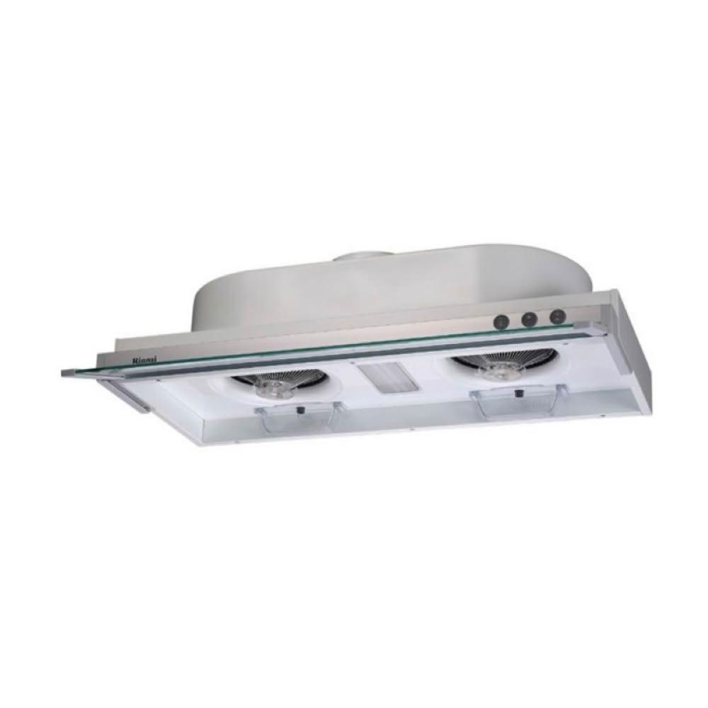 【林內】RH-9079E 隱藏式強化玻璃導煙設計排油煙機 (含基本安裝)｜全隱藏式｜90公分｜雙渦輪｜大吸力｜LED照明｜
