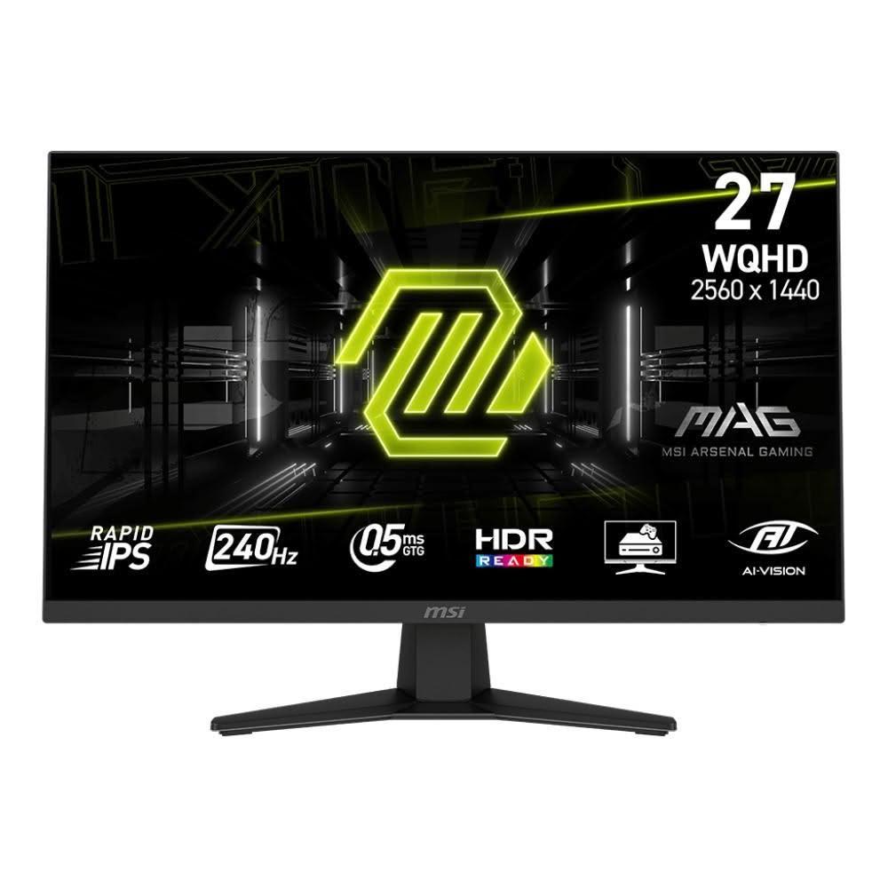 【MSI 微星】274QF X24 電競螢幕 (Rapid IPS/2K/0.5ms/240Hz/G-SYNC/無喇叭/三年保固)
