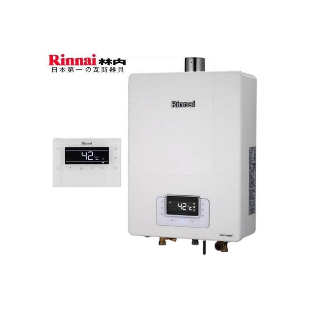 Rinnai 林內 RUA-C1630WF 瓦斯熱水器 FE強制排氣式 數位恆溫 電子自動點火 臺灣製造 安全高效熱水解決方案