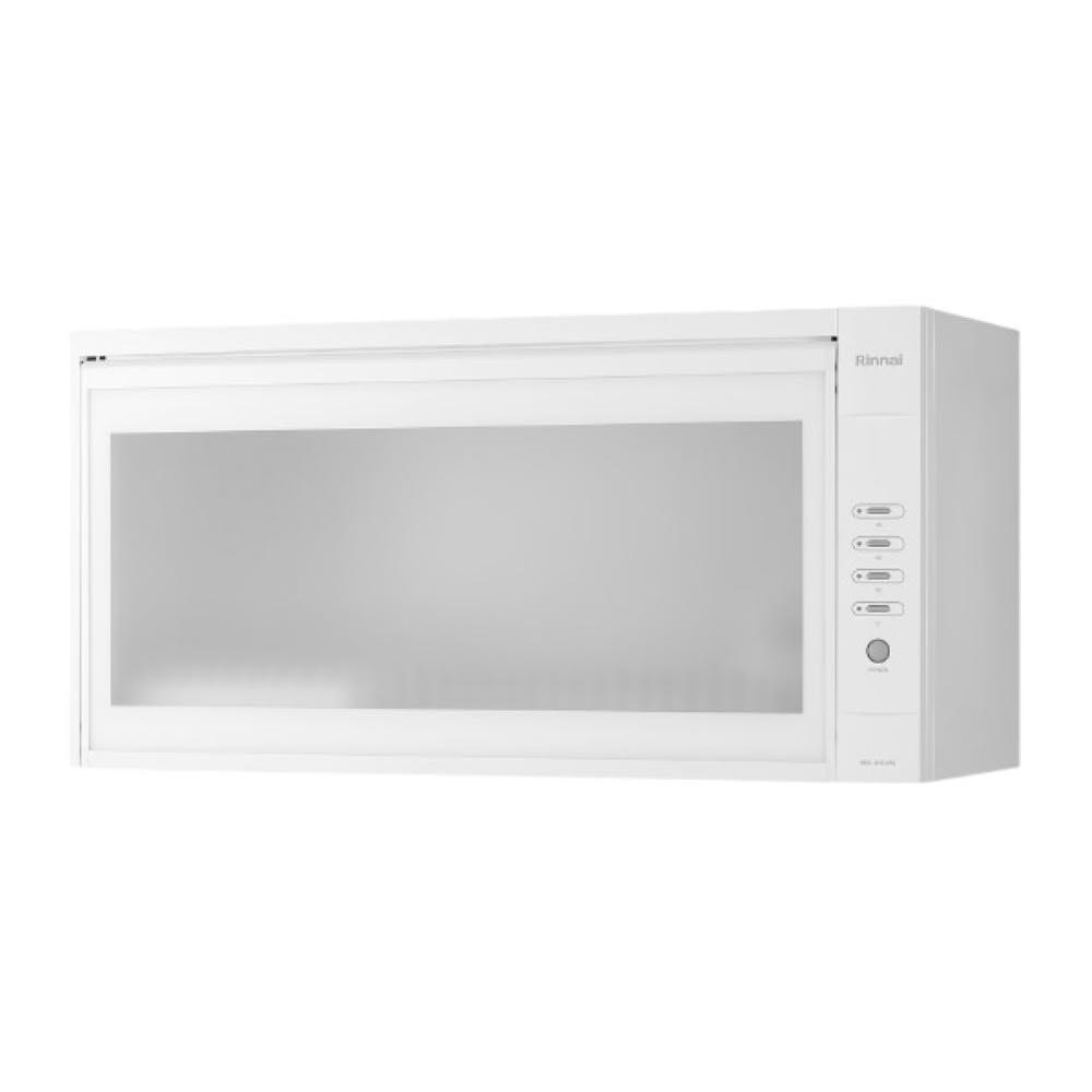 【林內】RKD-380L 懸掛式熱風循環烘碗機 (含基本安裝)｜懸掛式｜80公分｜白色｜臭氧殺菌｜陶瓷電熱｜雙色LED｜