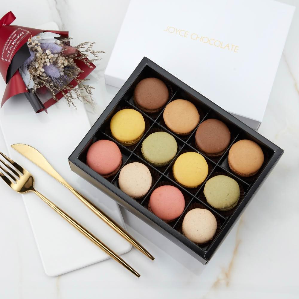 【Joyce Chocolate】法式馬卡龍禮盒禮盒(12顆入)