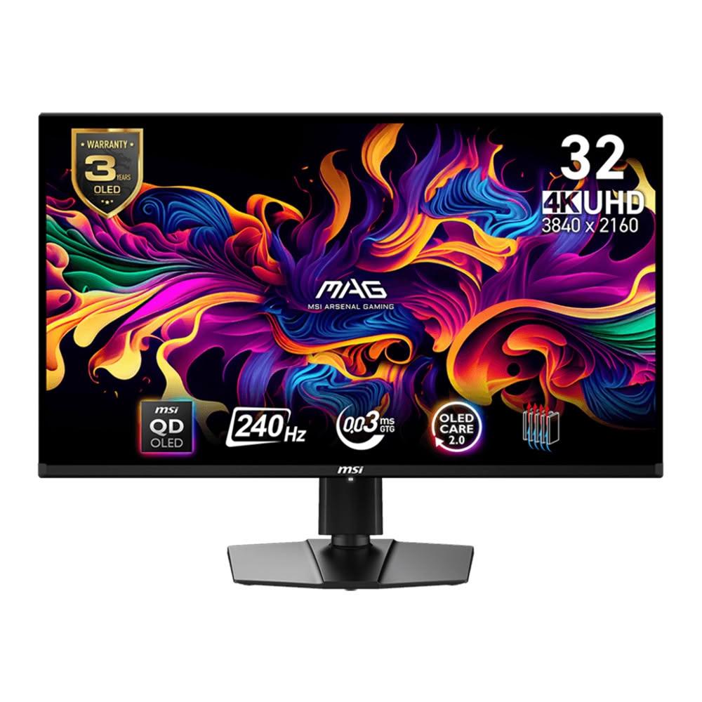 【MSI 微星】MAG 321UPX QD-OLED 32型 4K 240Hz 電競螢幕