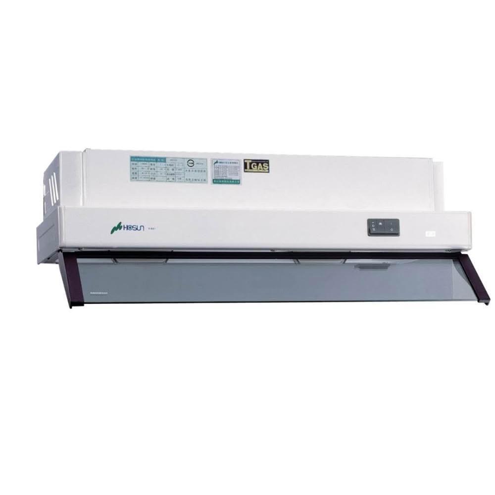 【豪山】V-801 隱藏式油煙機 (含基本安裝)｜半隱藏式｜80公分｜雙渦輪風胃｜大吸力｜