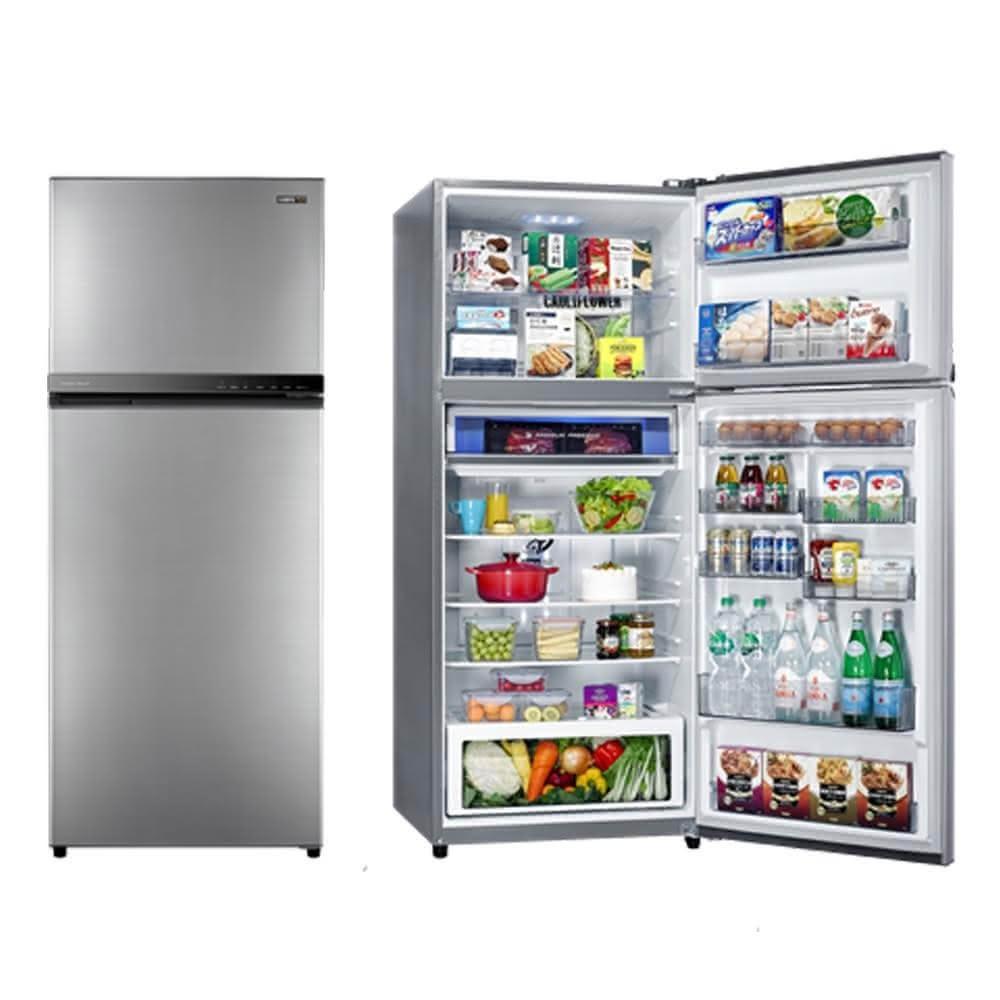 【SAMPO 聲寶】610公升一級星美滿極光鈦旗艦變頻系列雙門冰箱SR-F61D-S2(含拆箱定位+舊機回收)