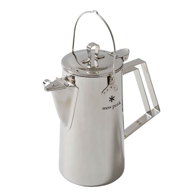 Snow Peak 營火熱水壺(CS-270R)【好勢露營】焚火壺戶外熱水壺不鏽鋼壺