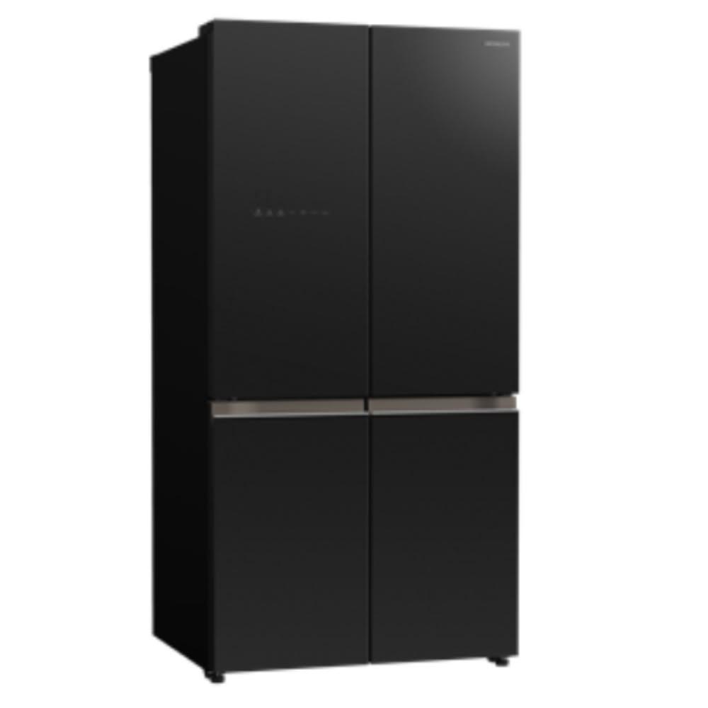 【HITACHI 日立】HITACHI 日立 四門十字對開冰箱HR4N9713DFSVA-GBKTW琉璃黑