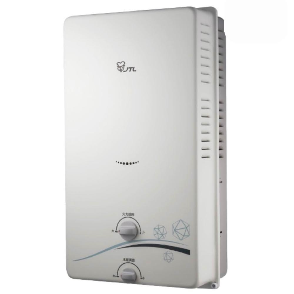 【喜特麗】JT-H1216 屋外RF式熱水器 (含標準安裝) |傳統型|12L|自然排氣|加強抗風|無氧銅水箱|