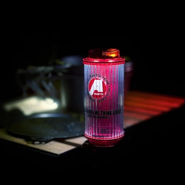 Asimocrafts x 38explore 聯名MIYABI 38KT燈半透明紅色款-含電池【好勢