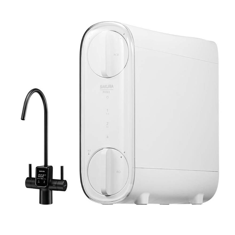 【SAKURA 櫻花】P-0265 雙效RO淨水器 (含基本安裝)|600G|TDS電子顯屏|雙出水設計|P0265|