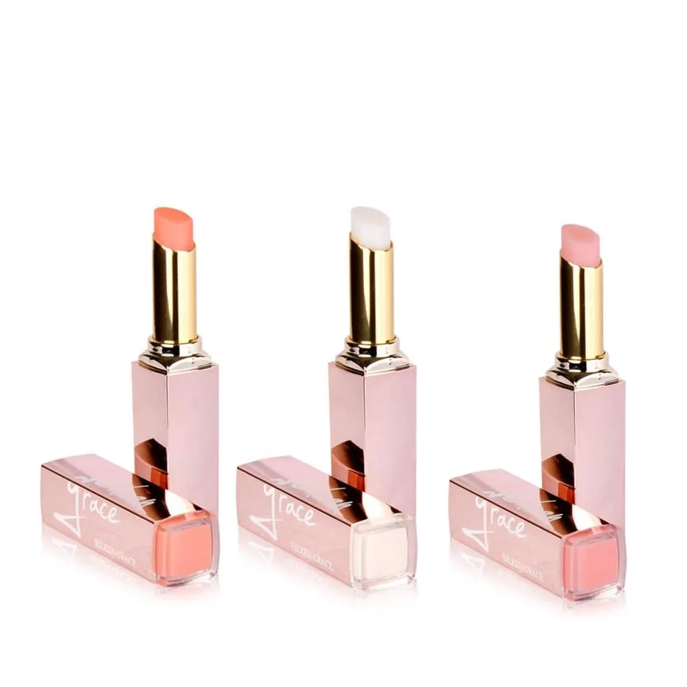 【EILEEN GRACE 妍霓絲】妍霓絲一親芳澤煥色潤唇膏2.5g 珊瑚橘/莓果粉/透明