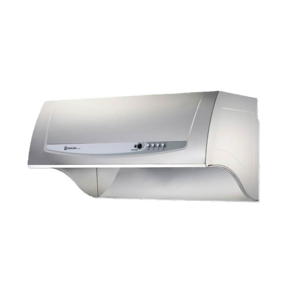 【SAKURA 櫻花】R-3680SXL 雙效除油煙機 (含基本安裝)｜深罩式｜90公分｜雙效除油｜大風量｜LED燈｜