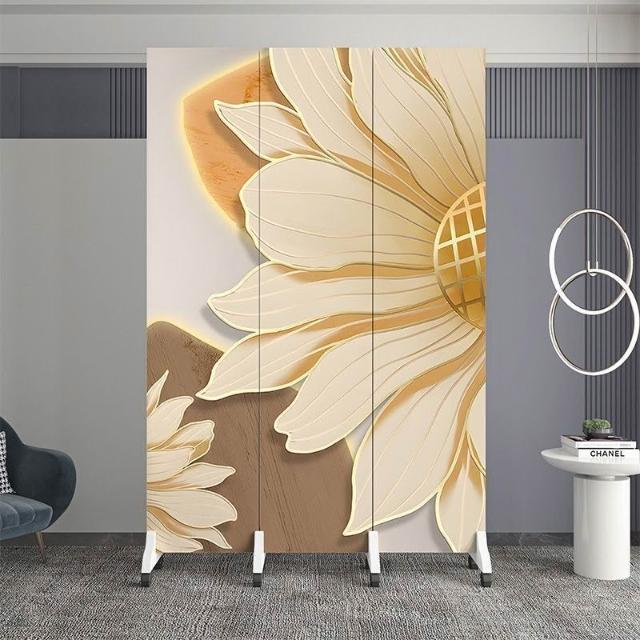 屏風折疊移動簡約現代客廳進門玄關隔斷臥室遮擋折屏可選擇mkk