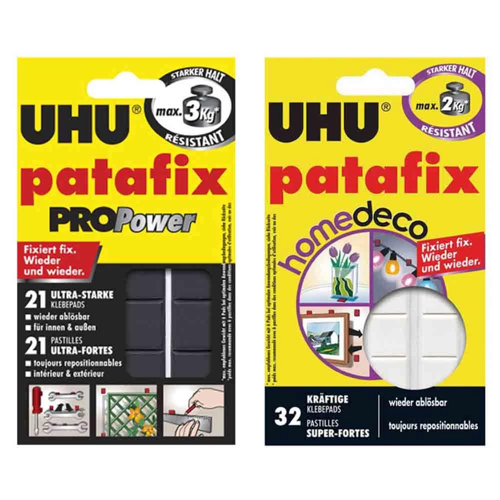 【德國UHU】萬用黏土-2款   白｜黑   057  耐重2-3kg｜重複使用｜耐重｜無痕