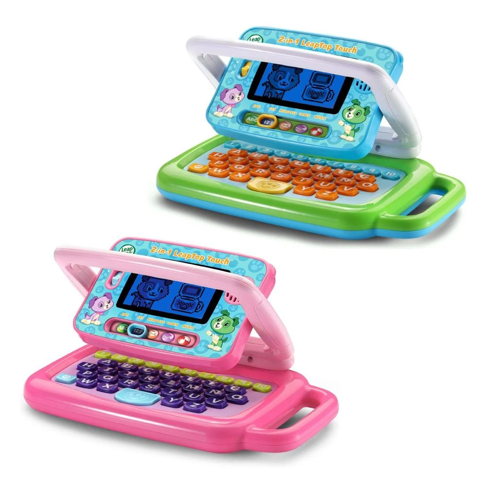 【LeapFrog】跳跳蛙 翻轉小筆電(2色可選)學習玩具|早教玩具 麗兒采家