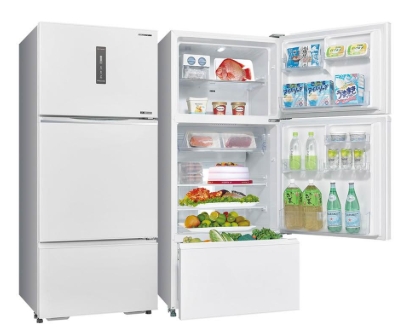 【SANLUX 台灣三洋】SR-V480C 480L 一級能效 三門電冰箱-琉璃白 (含基本安裝)