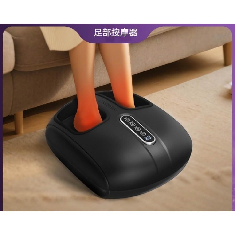 【宅造印象】全包覆足底按摩器 滾輪氣壓 熱敷舒壓足療機