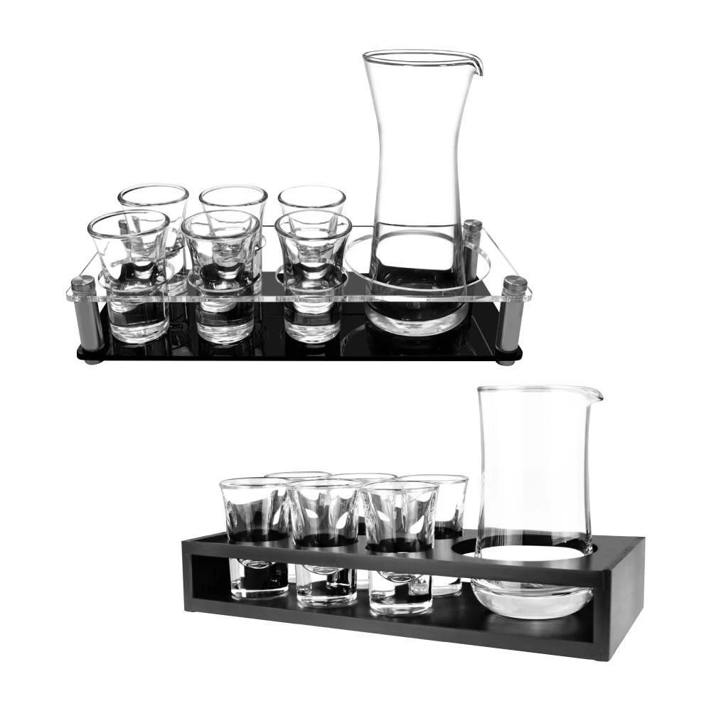 烈酒分酒壺套組 多款任選 倒酒壺 酒杯 Shot杯 杯架 烈酒杯 小酒杯 一口杯 子彈杯 吞杯 公道杯 公杯 分酒器
