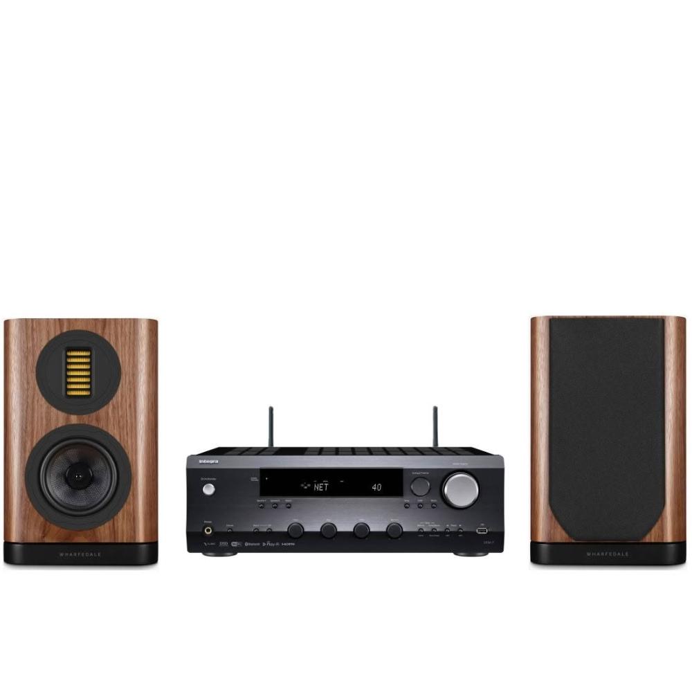 【Wharfedale】Evo 5.1 書架喇叭 + Integra DTM-7 網路串流綜合擴大機 HDMI ARC