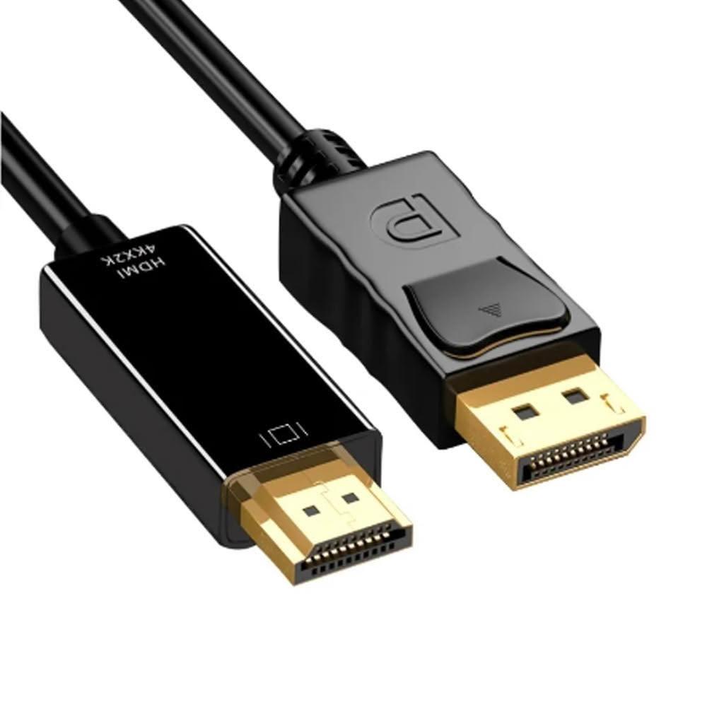Lococo樂客客 DP轉HDMI 4K 影音訊號線DP TO HDMI 1.8M-4K2K 螢幕轉接 筆電轉接