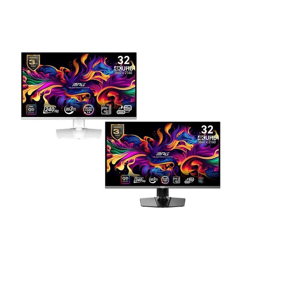 【MSI 微星】MSI 微星 MPG 321URX QD-OLED 電競螢幕 32吋 QD-OLED UHD 240Hz 可調節支架