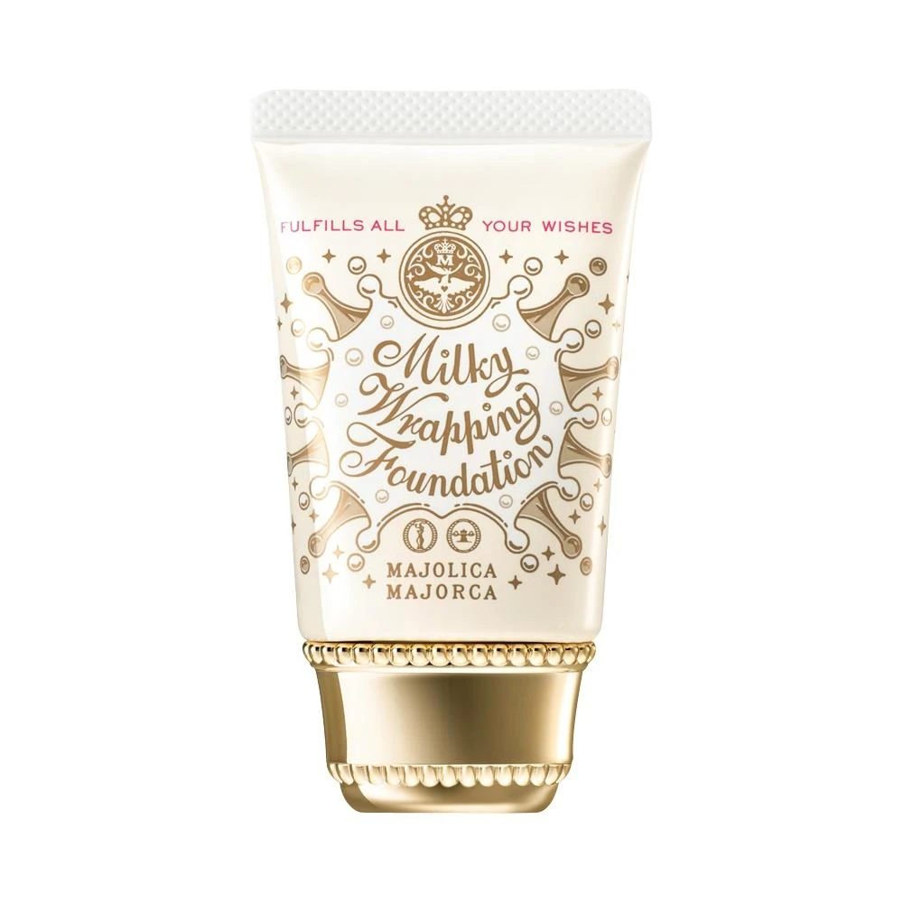 【MAJOLICA MAJORCA 戀愛魔鏡】牛奶美肌遮瑕持久粉底液 #00粉調膚色 SPF30 PA+++ 30g