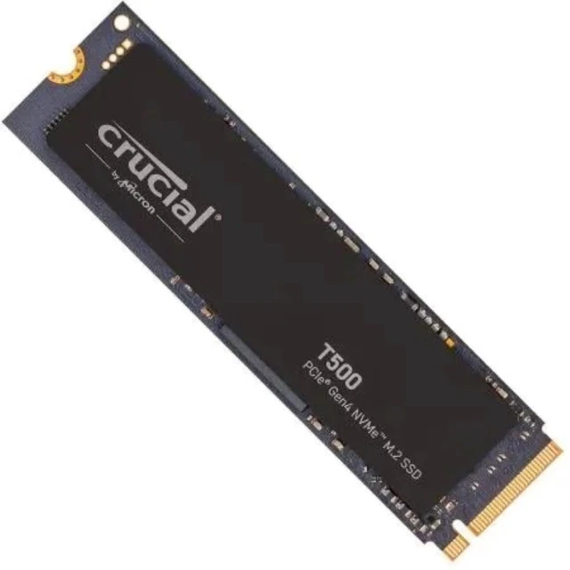 【Crucial 美光】T500 2TB Gen4 PCIe 4.0(讀:7400M/寫:7000M/3D TLC顆粒/五年保)