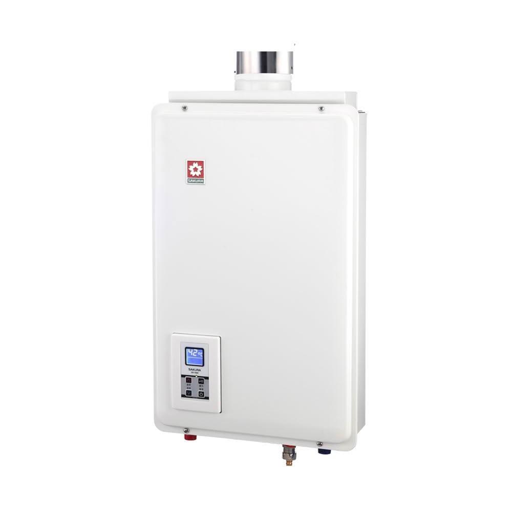 【SAKURA 櫻花】櫻花 SAKURA SH1680 16L 供排平衡 智能恆溫 熱水器 (含基本安裝 限中彰投)