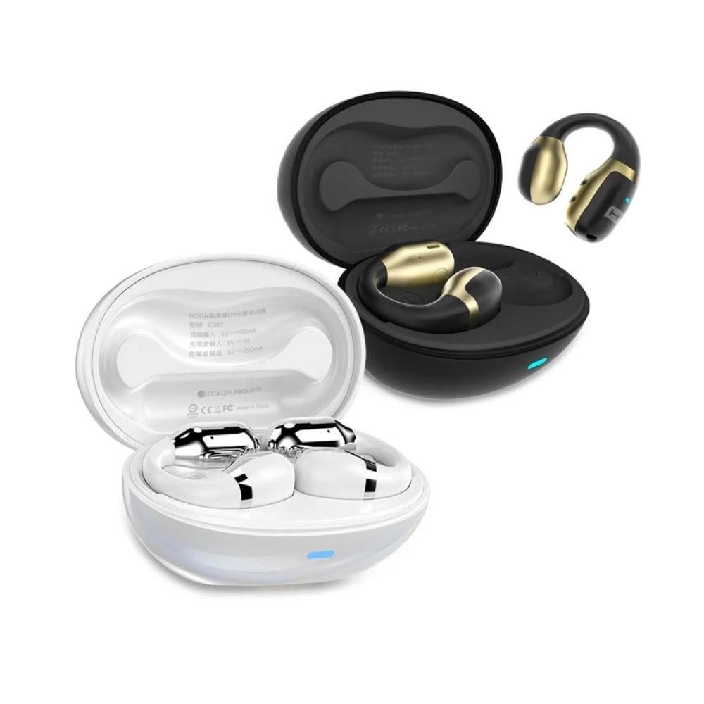 魔比歐 HODA 氣傳導 OWS 藍牙耳機 ( 真無線藍牙耳機 藍牙 5.4 耳掛式 無感佩戴 高清通話 高解析音質 )